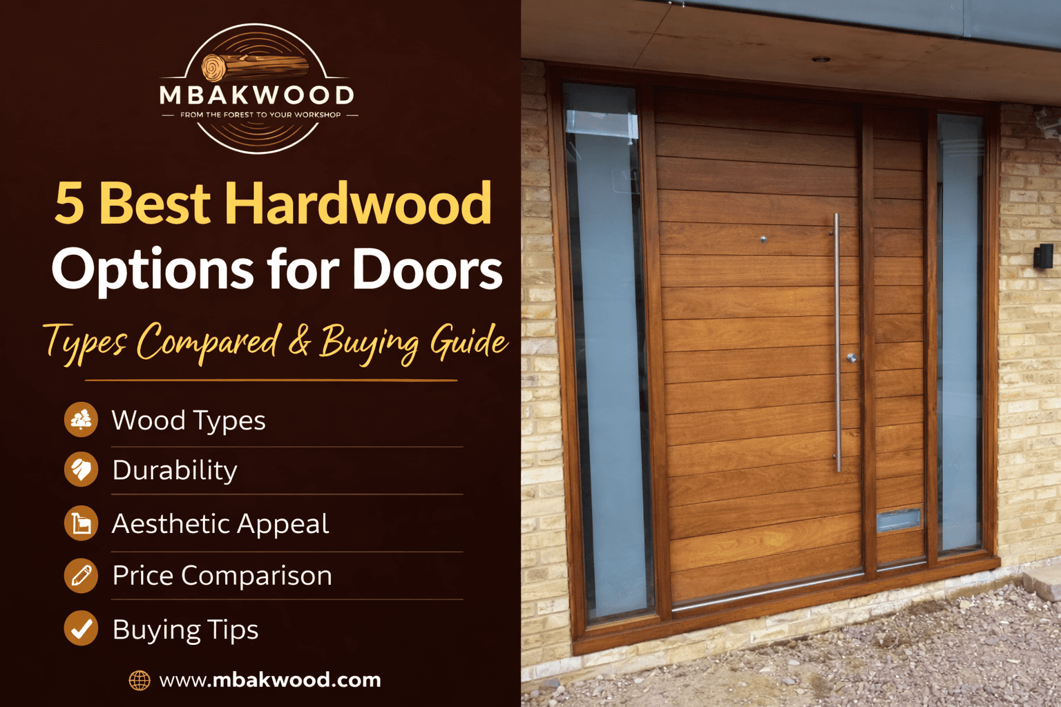 Best Hardwood for Doors Export Grade